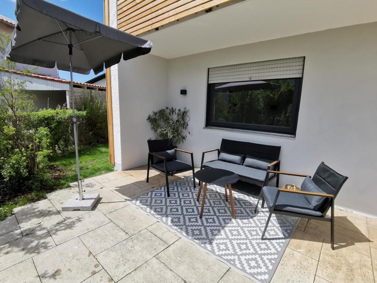 Moderne Ferienwohnungen Mit Designbad Petting Eksteriør billede