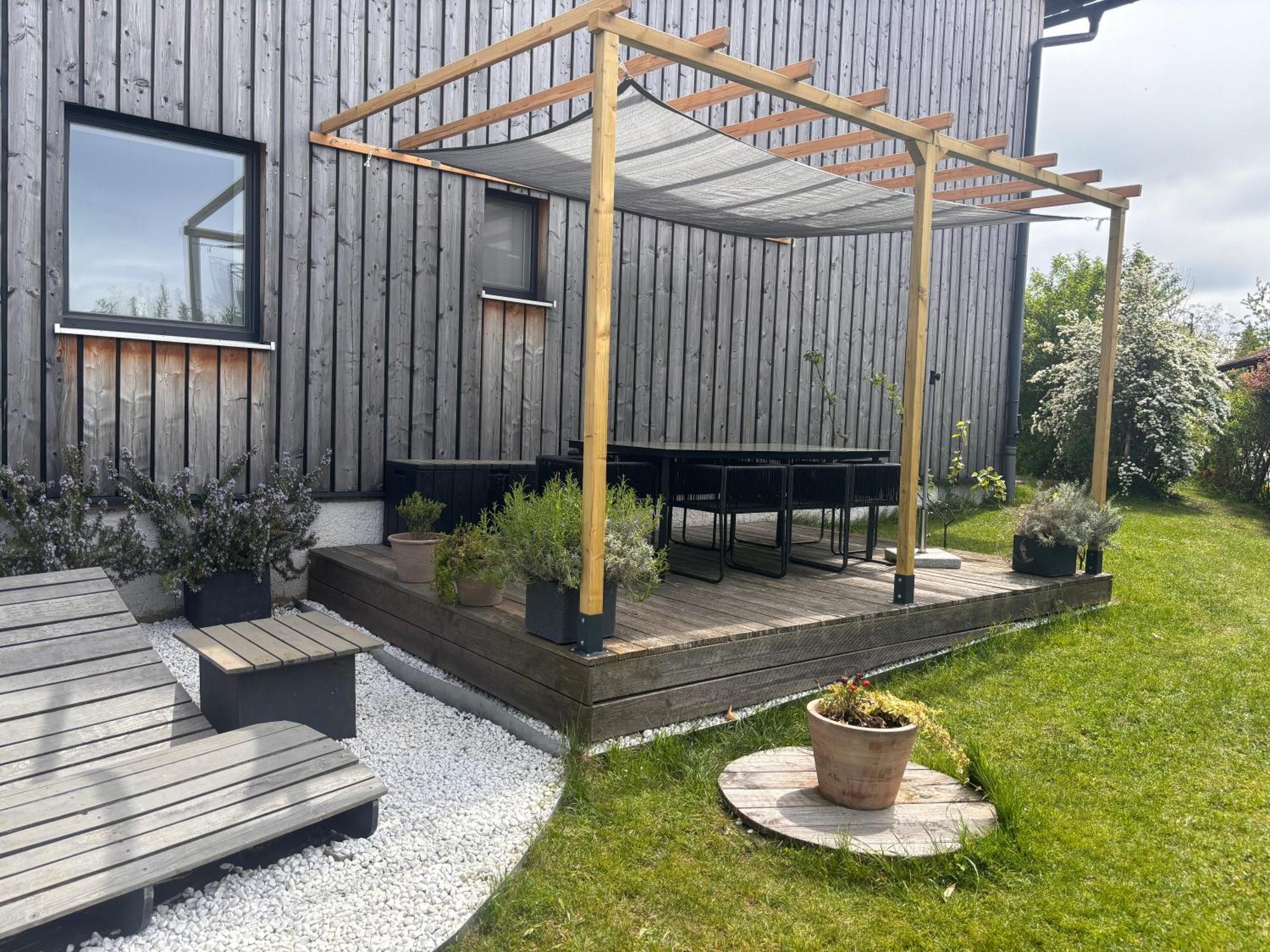 Moderne Ferienwohnungen Mit Designbad Petting Eksteriør billede
